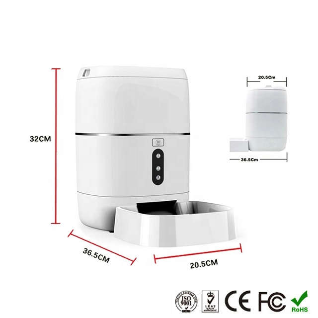 WIFI Control Smart Life Tuya Pet Dog Cat Feeder With APP Control