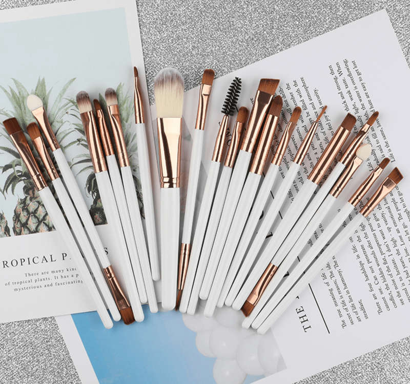 ROSALIND 20Pcs Professional Makeup Brushes Set