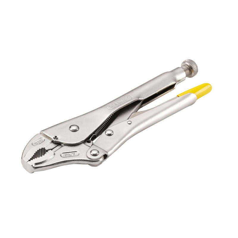 STANLEY 225MM/9" LOCKING PLIERS CURVED JAW | 0-84-809