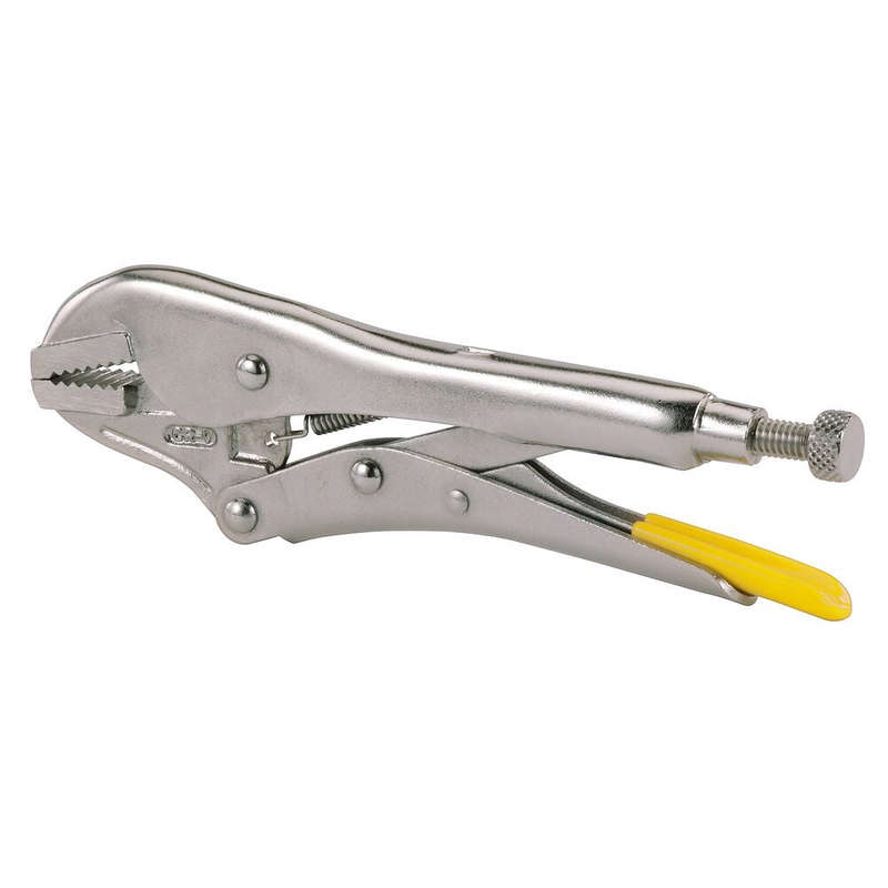 STANLEY 190MM/7 1/2" LOCKG PLIER STR/GHT JAW | 0-84-810