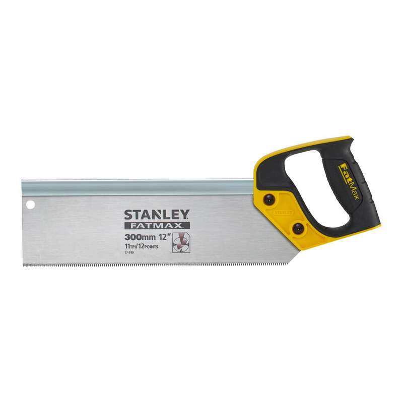 STANLEY FATMAX 12" FATMAX BACK SAW 11TPI JETCUT HP | 2-17-199