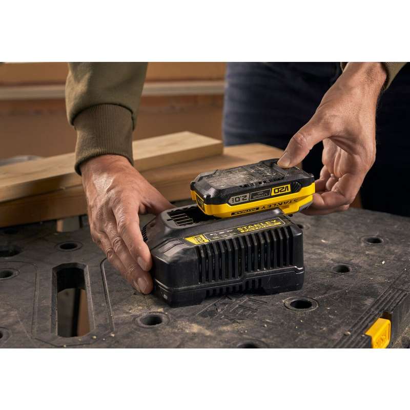STANLEY FATMAX V20 2 x 2.0Ah Starter Kit | SFMCB12D2-QW