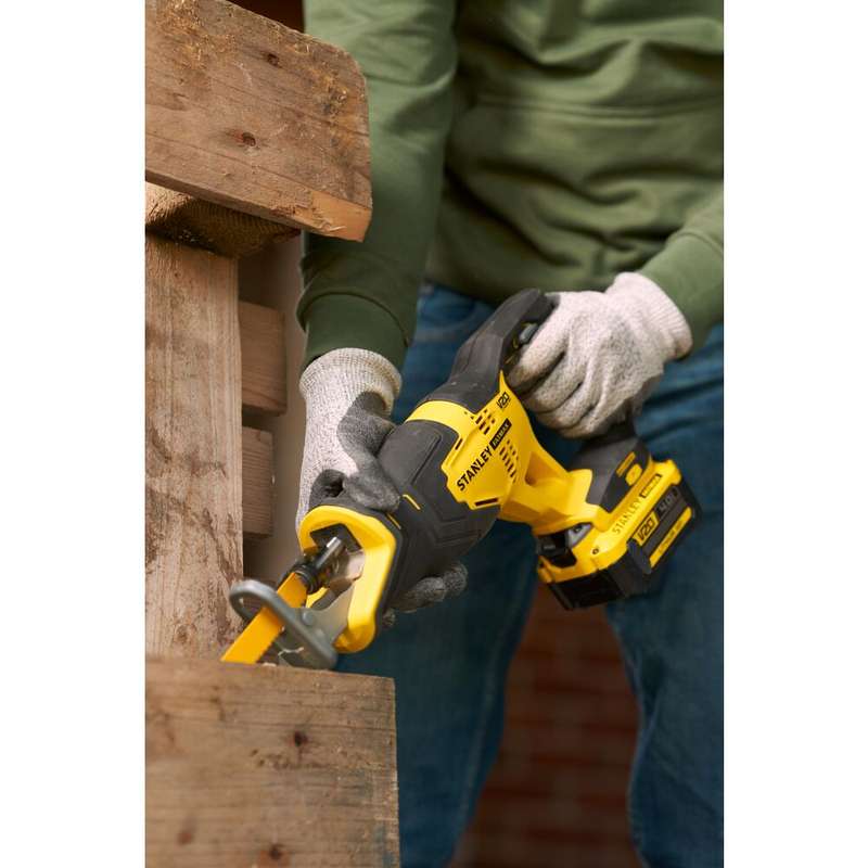 STANLEY FATMAX MPP Brushed Reciprocating Saw - Bare | SFMCS300B-XJ - Battery & Charger Sold Seper...