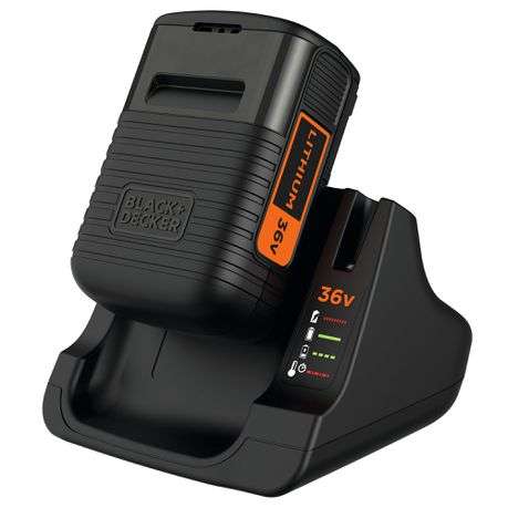 Black & Decker 36V 2.0Ah Lithium Ion Battery  &  Charger - BDC2A36-QW