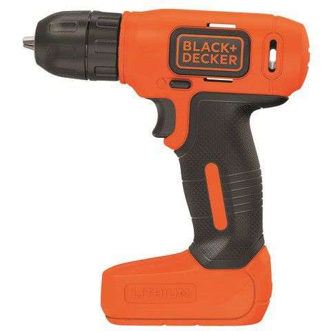 Black & Decker 7.2V Lithium-Ion Compact Lithium-Ion Drill |BDCD8-QW