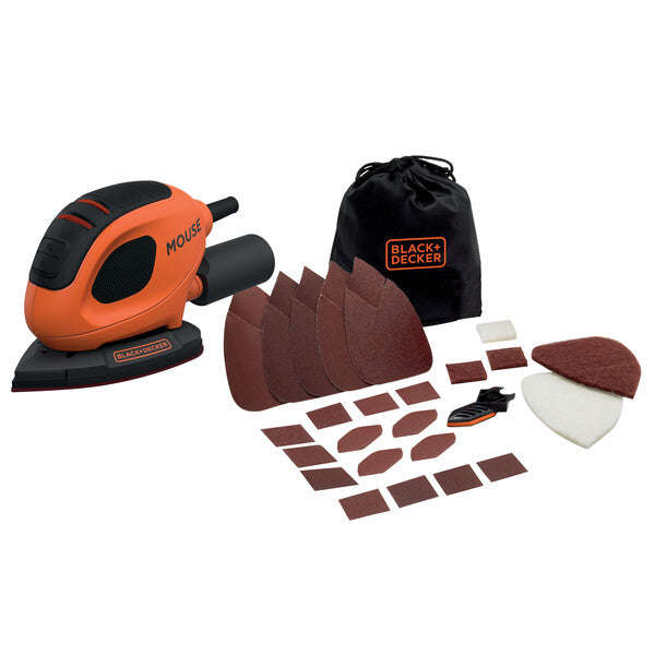 Black & Decker Mouse Sander & 15 Accessories