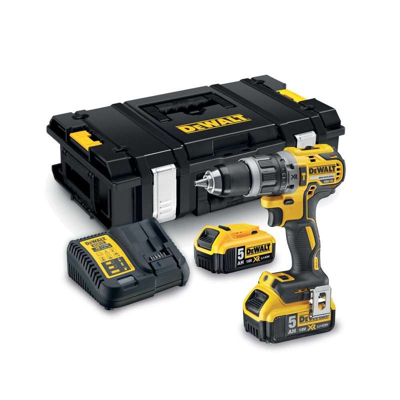 18V XR Compact Brushless HDD 2 x 5.Ah Li-On