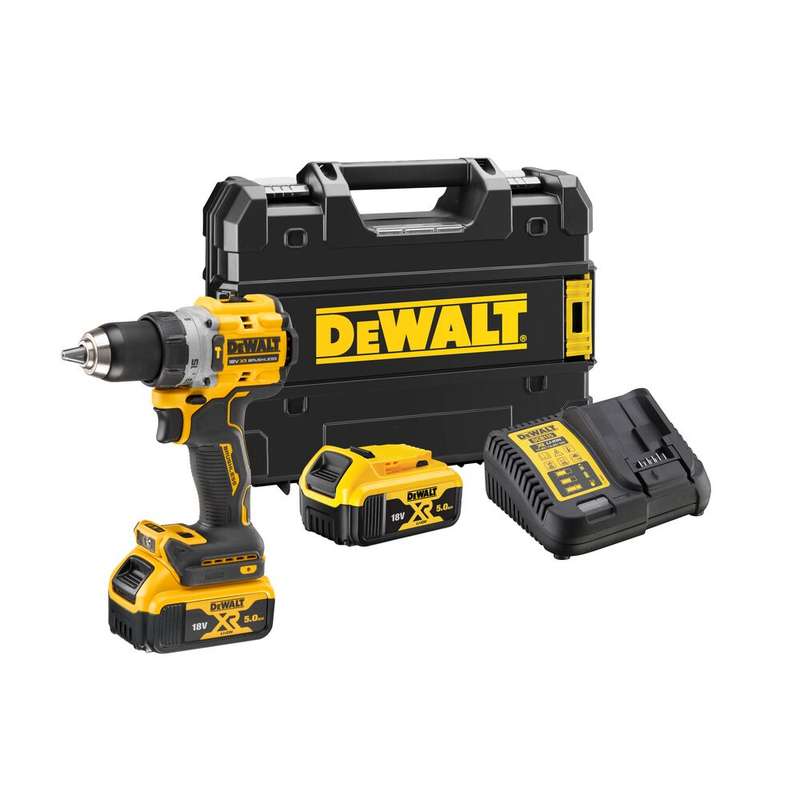 DEWALT 18V Hammer Drill Driver 5Ah Kit - DCD805P2T-QW