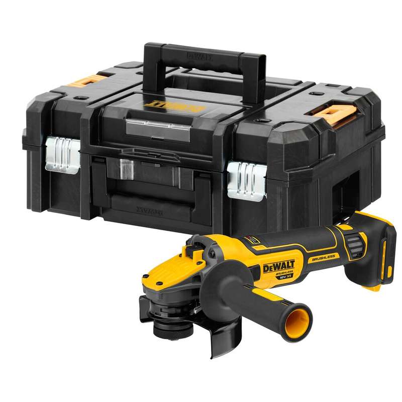 DEWALT Cordless 18V Brushless Flexvolt Advantage Angle Grinder | DCG409NT-XJ - BATTERY & CHARGER ...