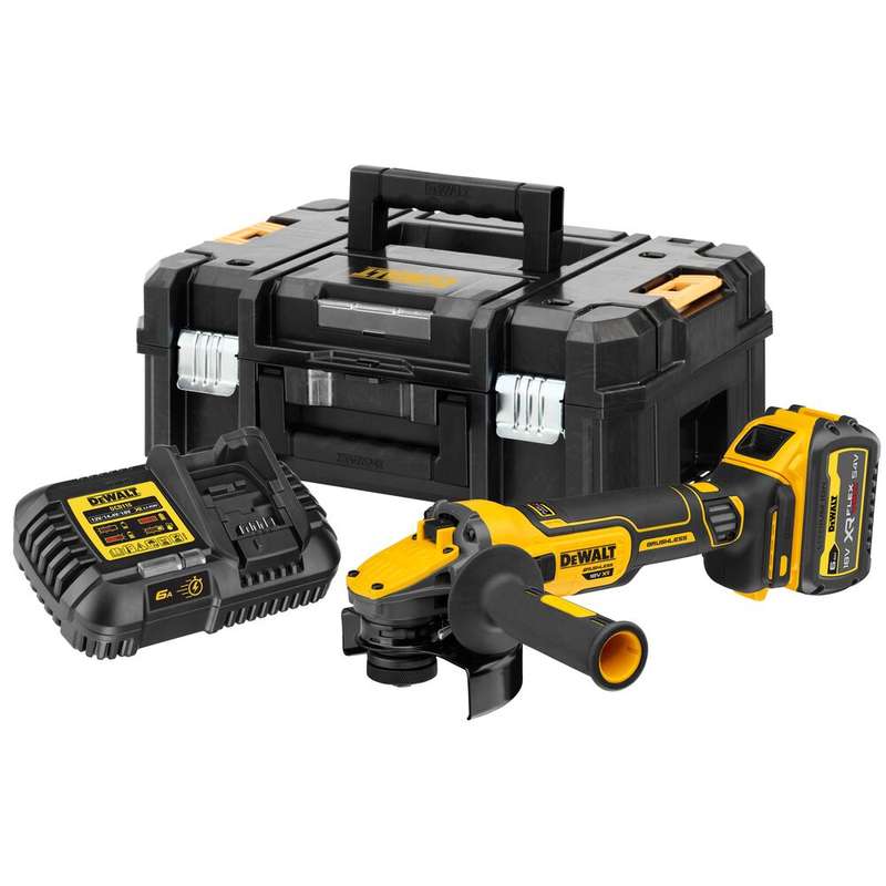 18V XR 125mm Angle Grinder With FlexVolt Advantage - DCG409T1-QW