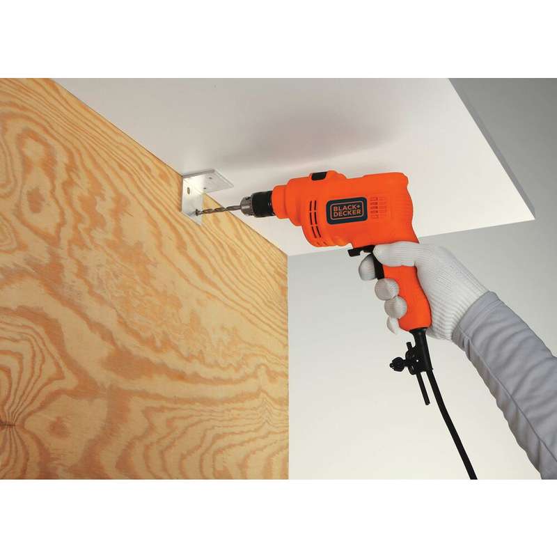Black & Decker 10MM 550W SINGLE SPEED HAMMER DRILL | KR5010V-B9