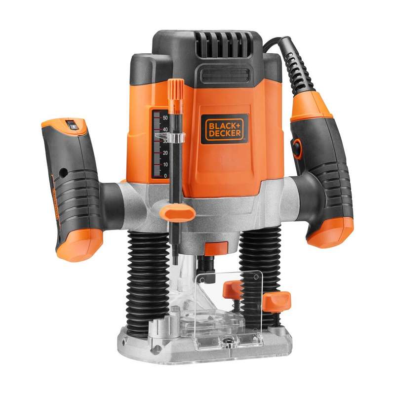 Black & Decker 1200W 1/4" PLUNGE ROUTER |KW1200E-QS