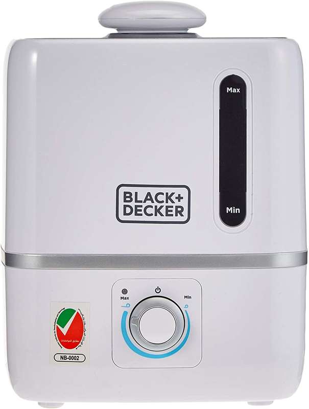 Black+Decker 3.0L Compact Ultrasonic Air Humidifier for Home and Office