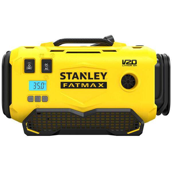 18V Stanley FATMAX V20 INFLATOR - BARE UNIT (SFMCE520B) - Battery & charger not Included