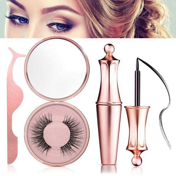 Magnetic Eyeliner & Eyelashes for Ladies