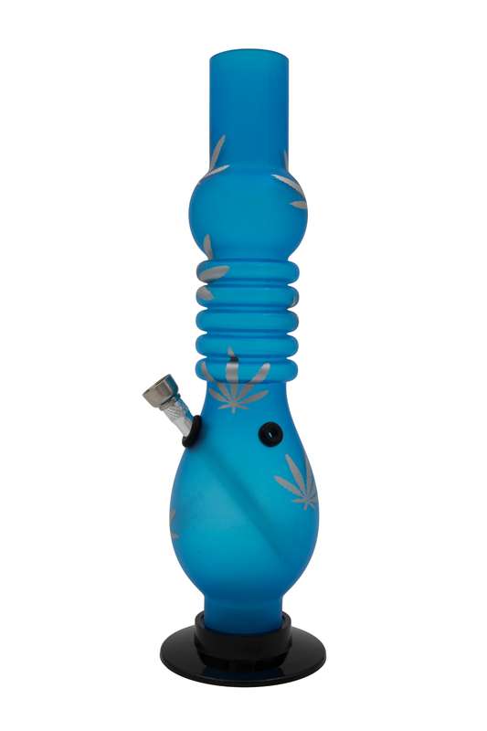 Acrylic Bong Weed print - Blue