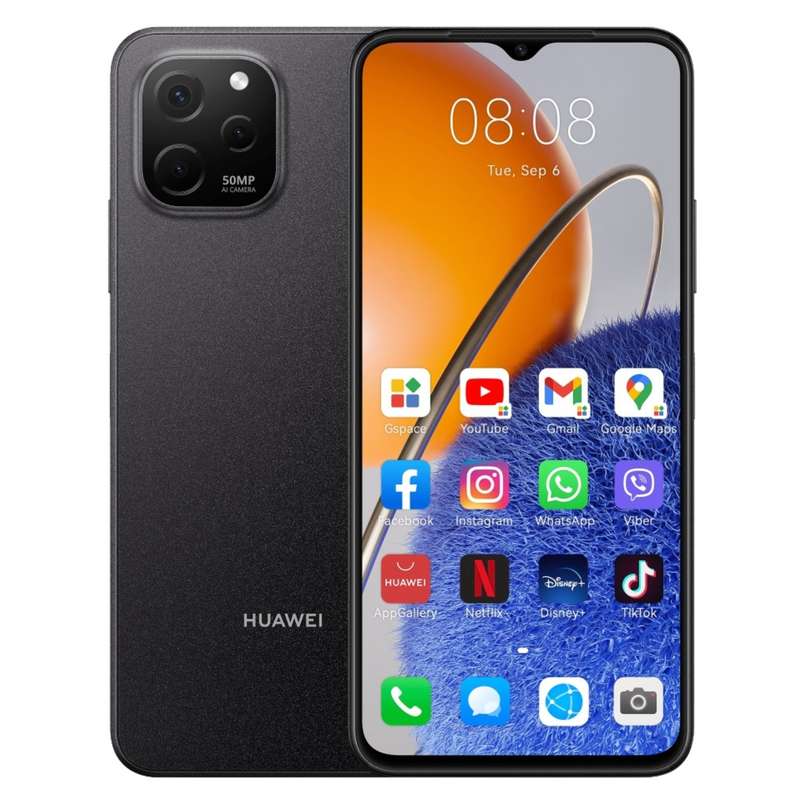 Huawei Nova Y61 6.52 Inch Display 50MP Camera