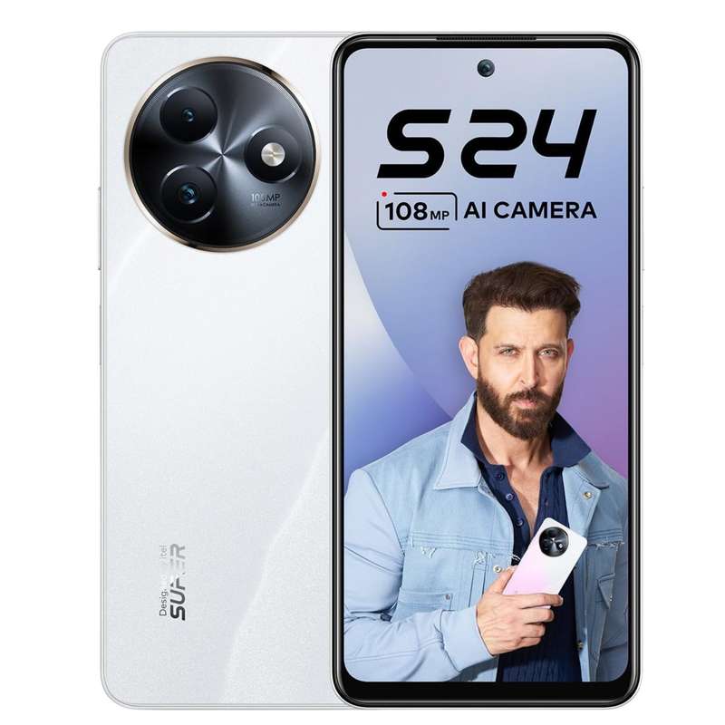 itel S24 6.6'' Punch-hole HD+ Display 108MP Ultra Clear Camera