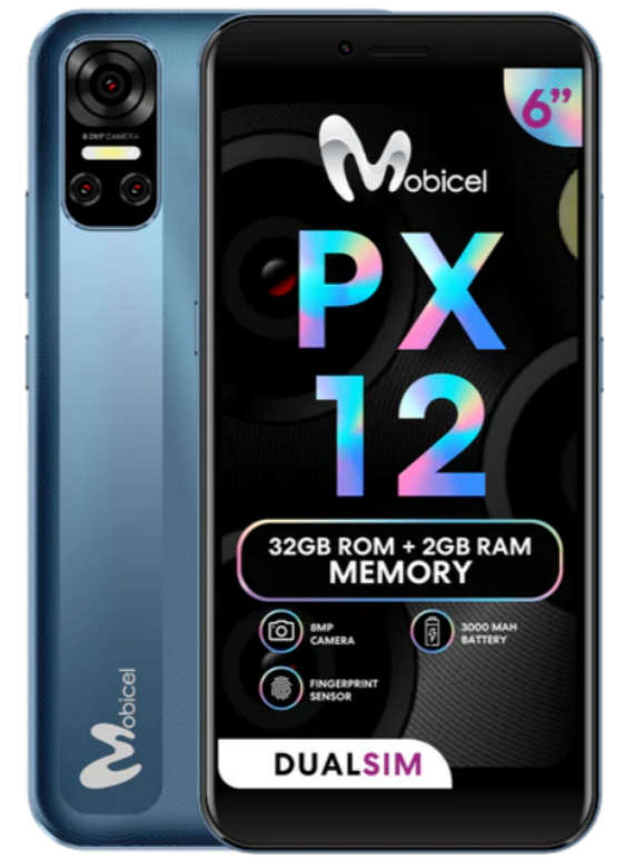 Mobicel PX12 128GB 6.6 Inch Display