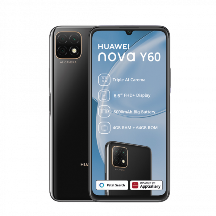Huawei Nova Y60 64GB Dual Sim Black