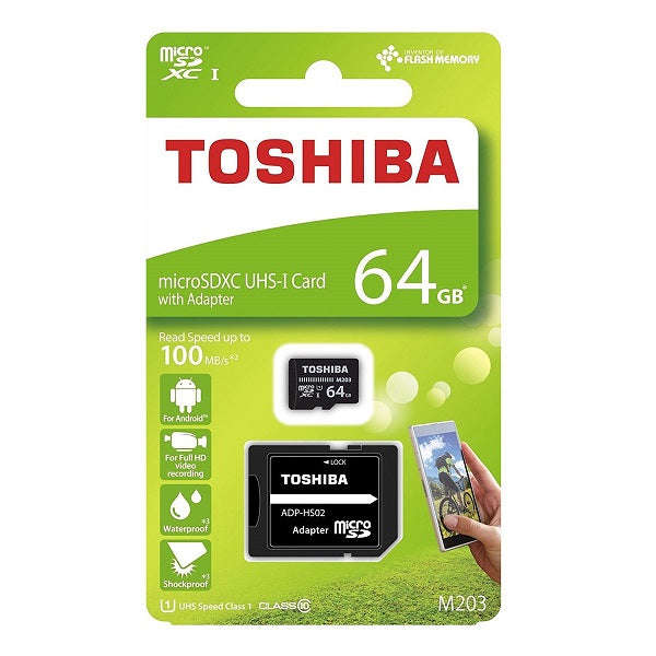 Toshiba 64GB memory card