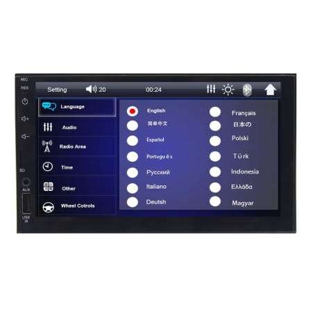 FULL LENGTH DOUBLE DIN CAR MP5 PLAYER