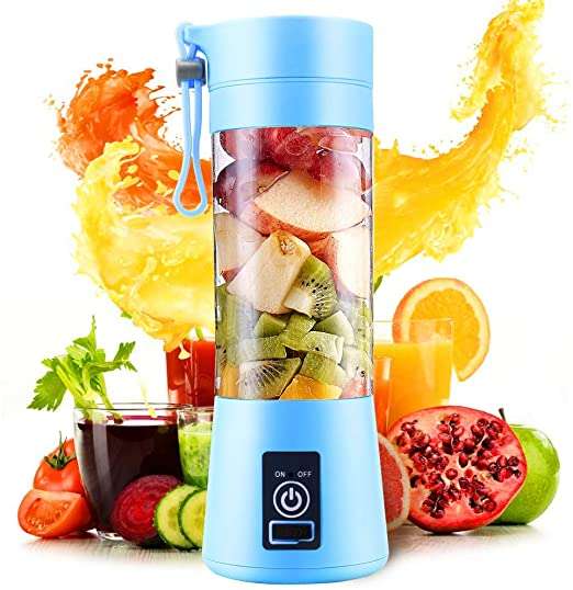 Rechargeable Fruit Blender Smoothie Maker With USB Port - Portable Blender, USB Blender, Blender