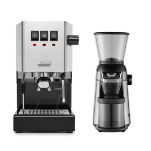 Gaggia Classic Pro + MD15 Grinder Bundle