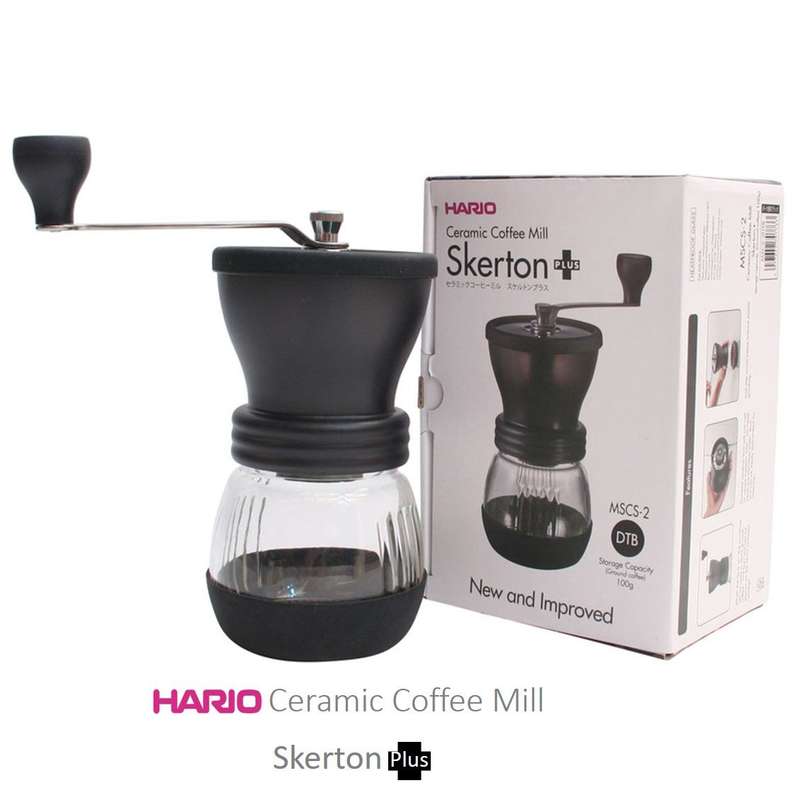 Hario Skerton Plus Ceramic Burr Coffee Grinder