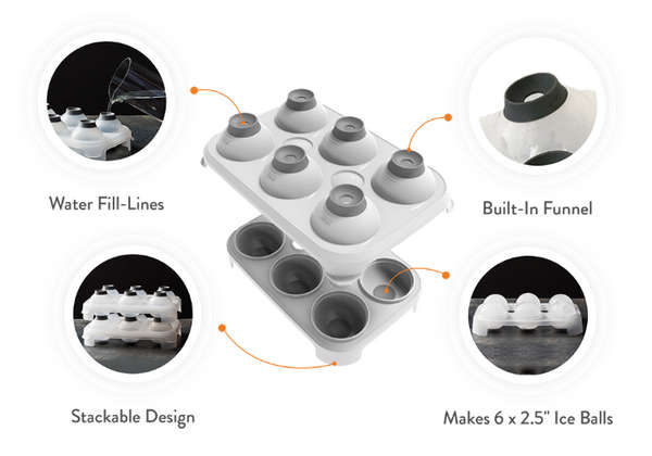 JUMBO ICE BALL TRAY