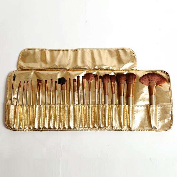 24PC Professional Cosmetic Makeup Brush Set