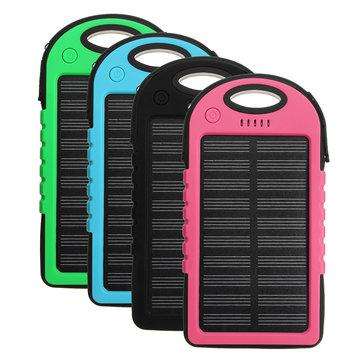 Solar Power Bank 10000mAh - Black