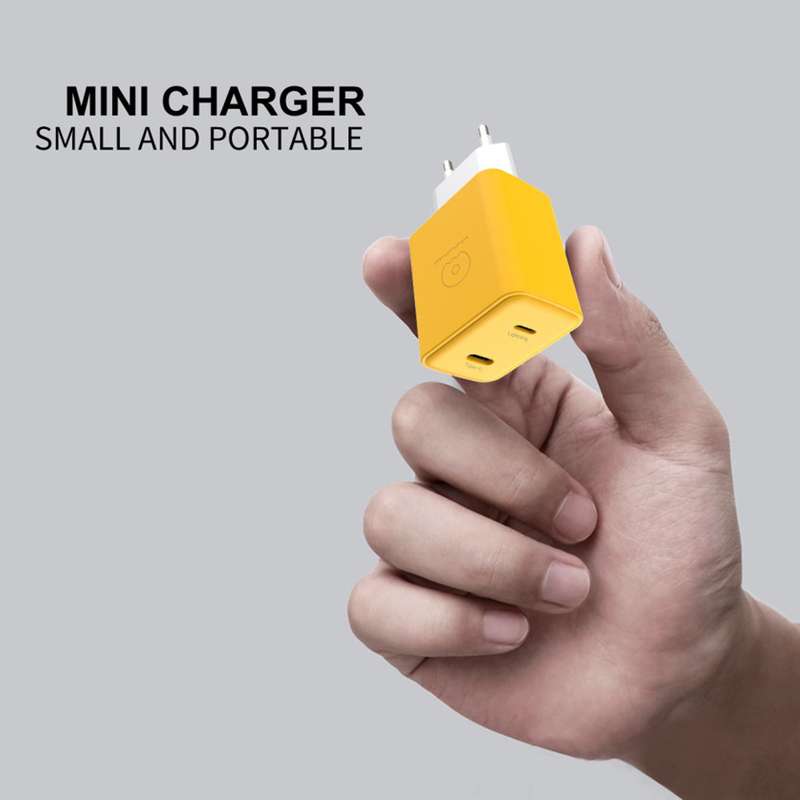 FAST CHARGING 20W Dual Port Charging Block with Type-C to Lightning Cable