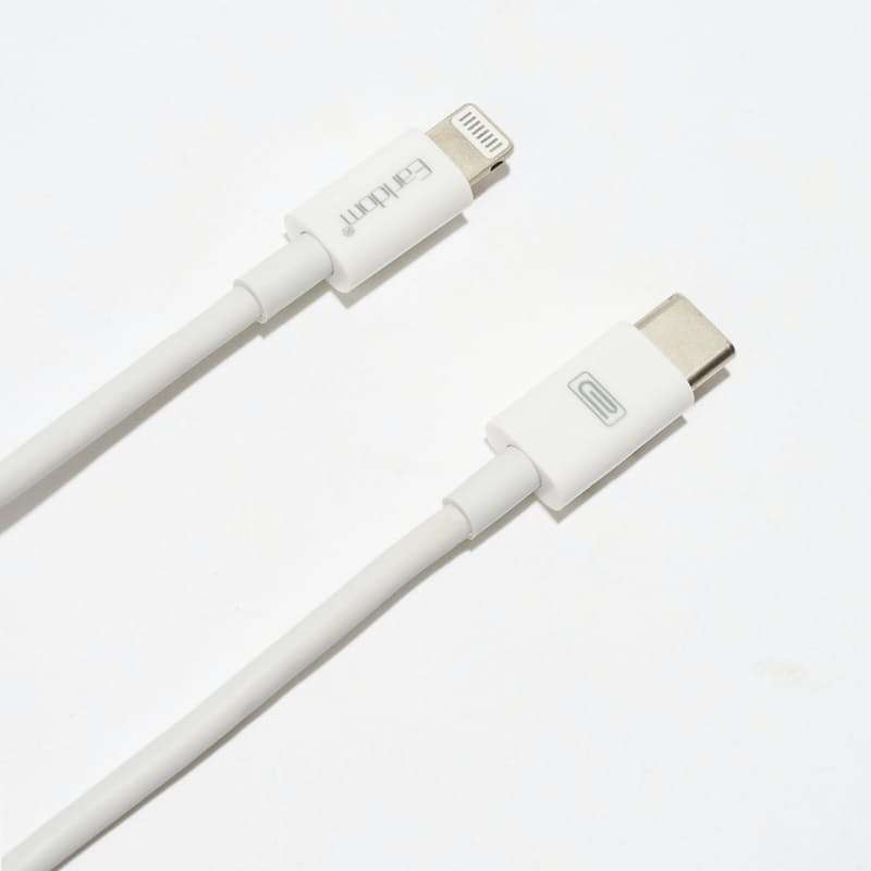 Earldom 20W PD Block with 1m Type-C to Lightning Fast Charging Cable