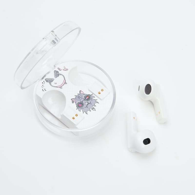 Onikuma TWS T301 Bluetooth Earbuds- White