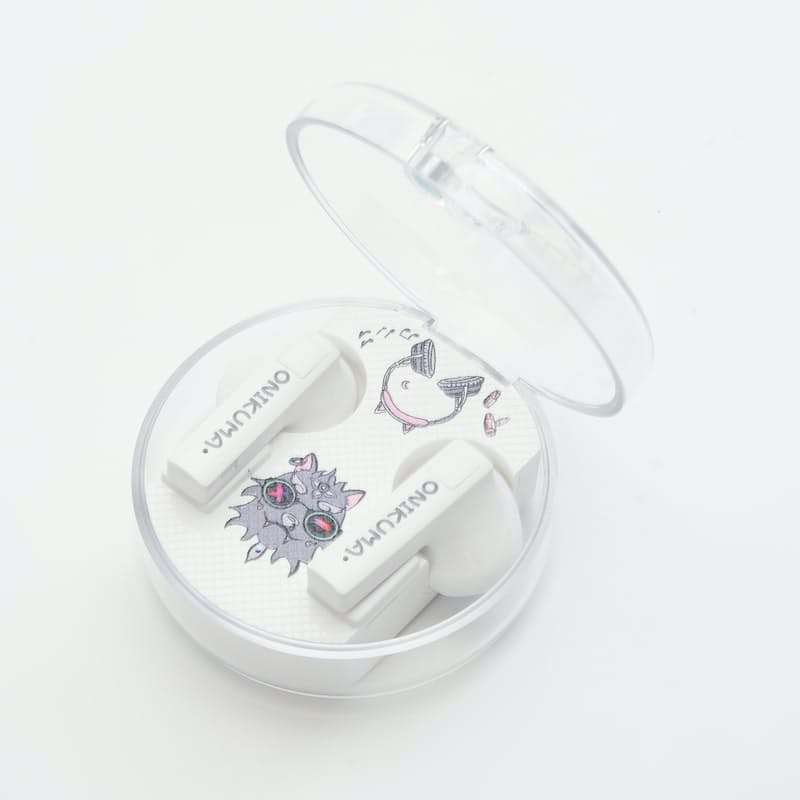 Onikuma TWS T301 Bluetooth Earbuds- White