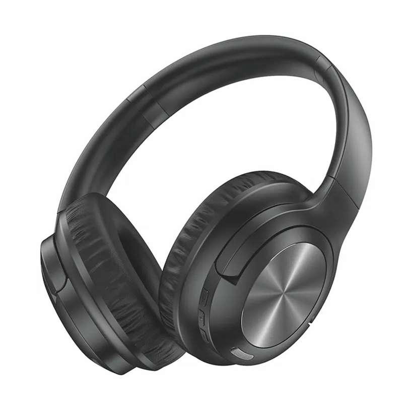 Wireless Headset ( BL 51 ) ANC+ENC Noise Canceling Bluetooth v5.3 High Quality Headphone - Black