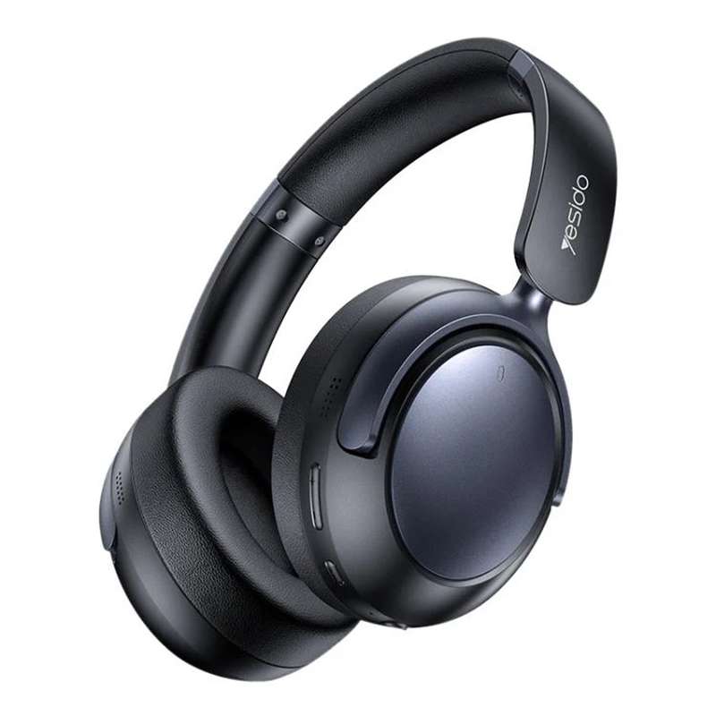 Yesido EP07 Hybrid Dual-feed ANC Noise Reduction Bluetooth Headphones(Black)