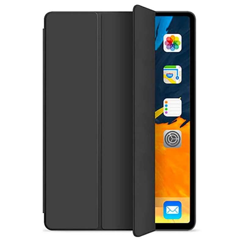 Smart Flip Protective Cover With Pencil Holder for Apple iPad 10.2 inch Case - Black