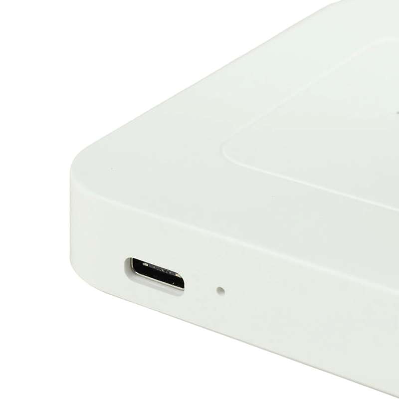 Multi-Function 3-in-1 Foldable Wireless Charging Stand With Night Light WC27 - White