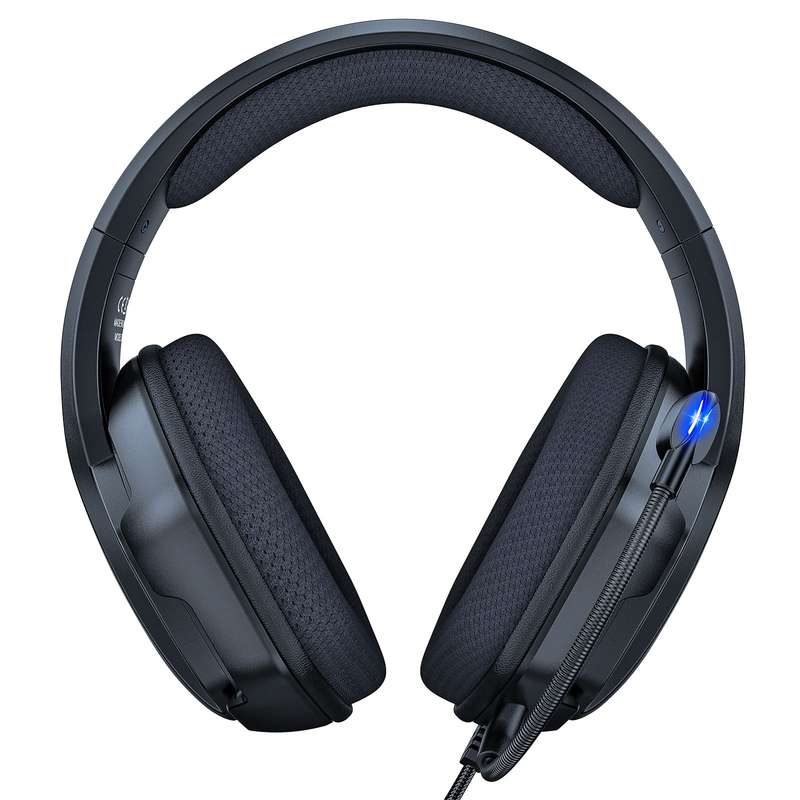 ONIKUMA X27 RGB Gaming Headset Stereo Surround Omnidirectional Noise Canceling Mic Ergonomic Desi...