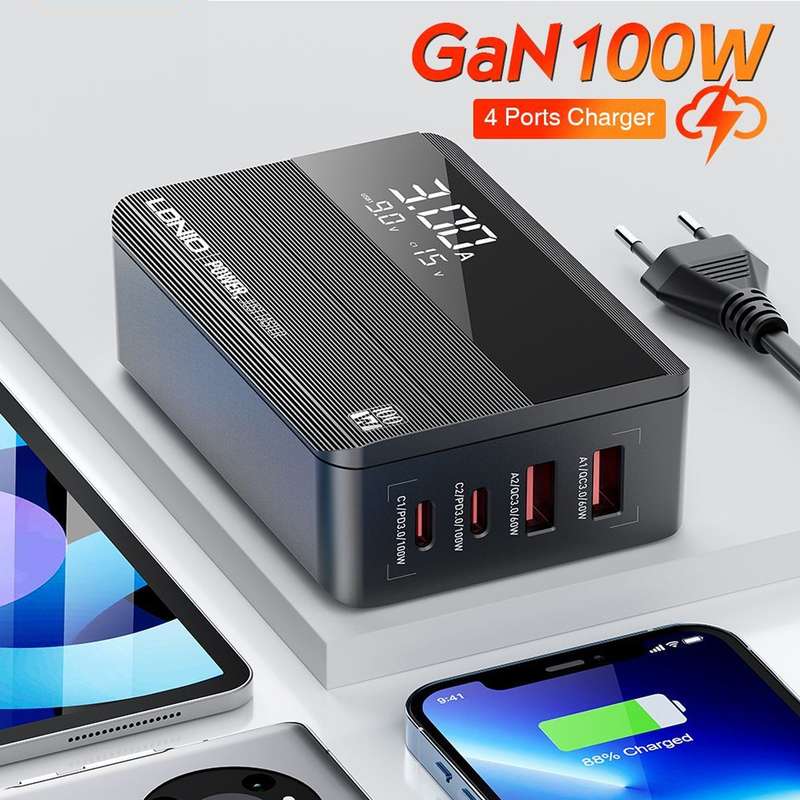 LDNIO 100W GaN Super Fast Charger A4809C