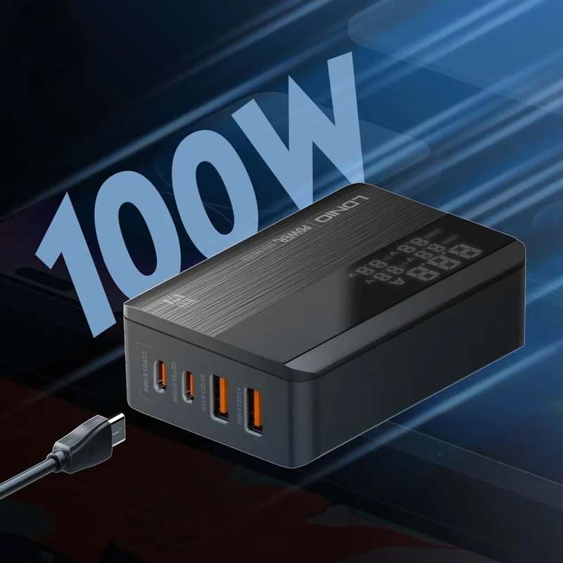 LDNIO 100W GaN Super Fast Charger A4809C