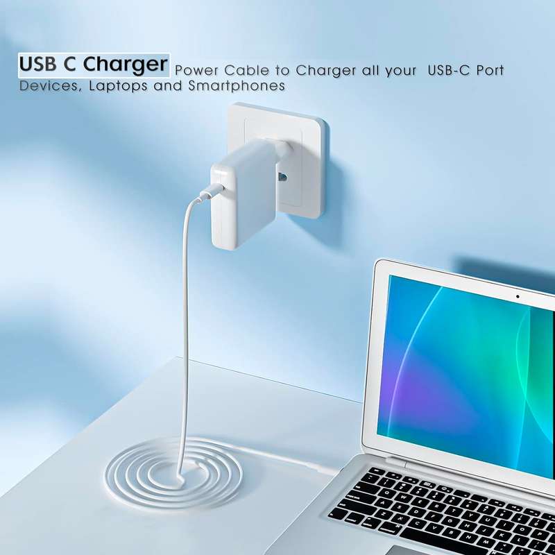 MacBook Charger 87W Power Adapter with USB TYPE-C Cable