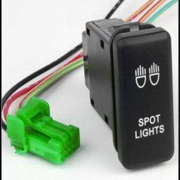 Toyota Push Switch 40x20mm for Spot Lights white LED Light