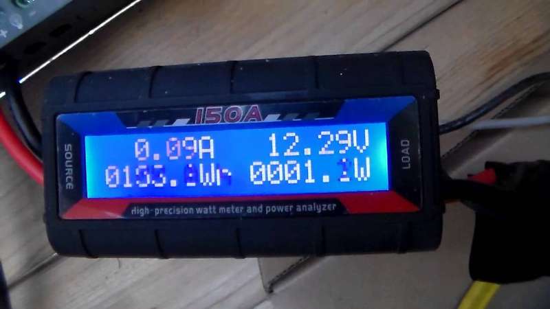 Watt Meter & Power Analyzer 150A 60V DC