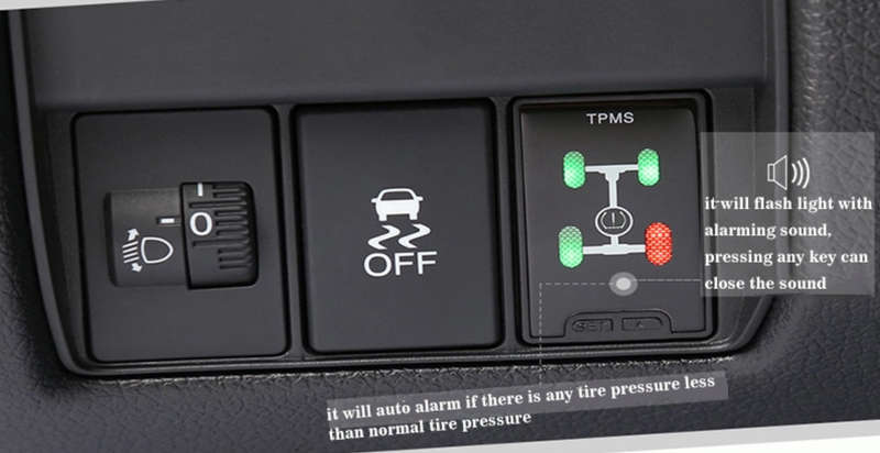 Toyota Fortuner and Hilux 2016 - 2019 OBD Tyre Pressure Monitoring system