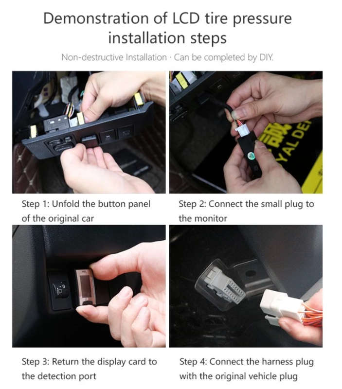 Toyota Fortuner and Hilux 2016 - 2019 OBD Tyre Pressure Monitoring system