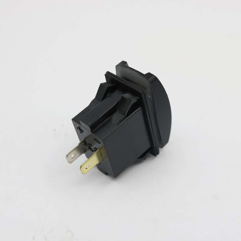 3.1A Rocker style USB charger, blue LED