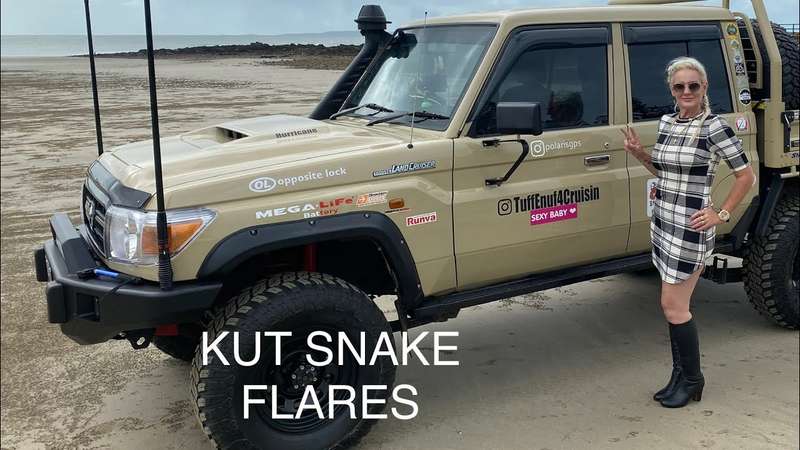 Kut Snake Land Cruiser 79 Series Fender Flares
